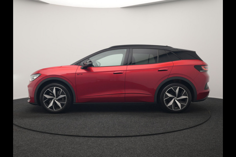 Volkswagen ID.4 GTX 4Motion 77 kWh 299pk Dealer O.H. | Sport Pakket Plus | Adaptive Cruise | Head Up | 360 Camera | Alcantara Sportstoelen Massage & Memory | IQ Light | Sfeerverlichting | Keyless | Blis | Apple Carplay | Stuur Verwarmd | Naviga