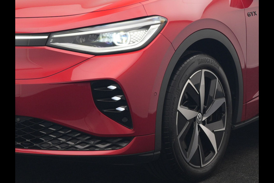 Volkswagen ID.4 GTX 4Motion 77 kWh 299pk Dealer O.H. | Sport Pakket Plus | Adaptive Cruise | Head Up | 360 Camera | Alcantara Sportstoelen Massage & Memory | IQ Light | Sfeerverlichting | Keyless | Blis | Apple Carplay | Stuur Verwarmd | Naviga