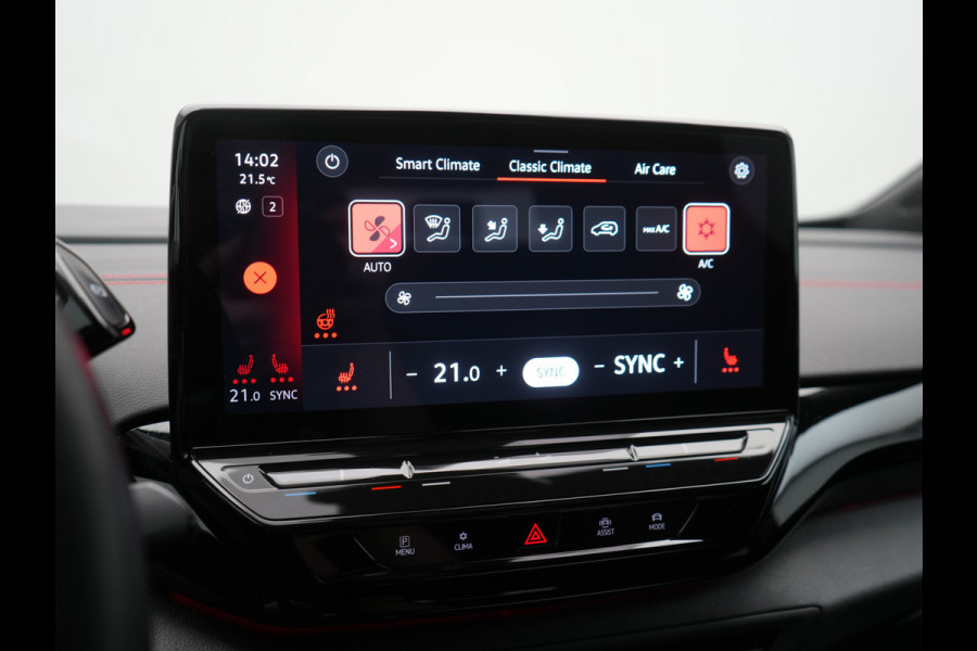 Volkswagen ID.4 GTX 4Motion 77 kWh 299pk Dealer O.H. | Sport Pakket Plus | Adaptive Cruise | Head Up | 360 Camera | Alcantara Sportstoelen Massage & Memory | IQ Light | Sfeerverlichting | Keyless | Blis | Apple Carplay | Stuur Verwarmd | Naviga