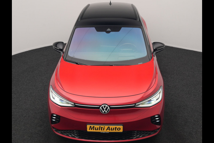 Volkswagen ID.4 GTX 4Motion 77 kWh 299pk Dealer O.H. | Sport Pakket Plus | Adaptive Cruise | Head Up | 360 Camera | Alcantara Sportstoelen Massage & Memory | IQ Light | Sfeerverlichting | Keyless | Blis | Apple Carplay | Stuur Verwarmd | Naviga