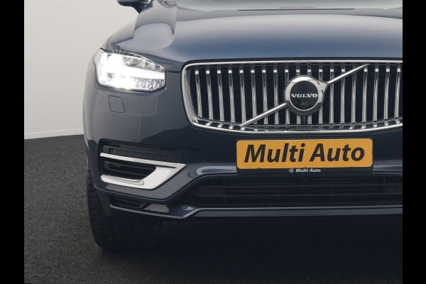 Volvo XC90 T8 AWD Ultimate Bright 7 Persoons LONG RANGE PHEV 455pk Dealer O.H. | Trekhaak Af Fabriek | Panodak | Head Up | Adaptive Cruise | 360 Camera | Bowers & Wilkins | Lederen Sportstoelen Massage & Memory & Ventilatie | Google Assistent | Stoelen & Stuur Verwarmd  | Keyless | Blis | Plug In Hybrid |