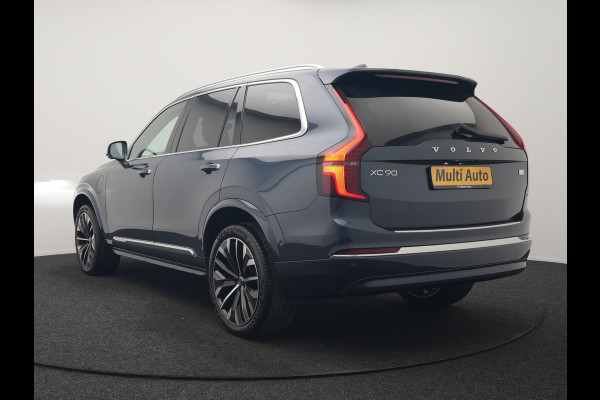 Volvo XC90 T8 AWD Ultimate Bright 7 Persoons LONG RANGE PHEV 455pk Dealer O.H. | Trekhaak Af Fabriek | Panodak | Head Up | Adaptive Cruise | 360 Camera | Bowers & Wilkins | Lederen Sportstoelen Massage & Memory & Ventilatie | Google Assistent | Stoelen & Stuur Verwarmd  | Keyless | Blis | Plug In Hybrid |