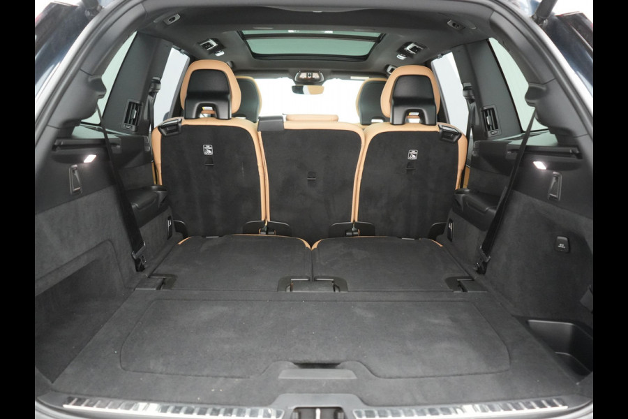 Volvo XC90 T8 AWD Ultimate Bright 7 Persoons LONG RANGE PHEV 455pk Dealer O.H. | Trekhaak Af Fabriek | Panodak | Head Up | Adaptive Cruise | 360 Camera | Bowers & Wilkins | Lederen Sportstoelen Massage & Memory & Ventilatie | Google Assistent | Stoelen & Stuur Verwarmd  | Keyless | Blis | Plug In Hybrid |