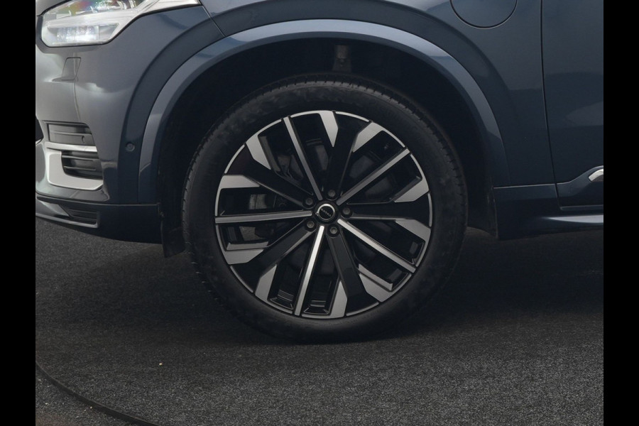 Volvo XC90 T8 AWD Ultimate Bright 7 Persoons LONG RANGE PHEV 455pk Dealer O.H. | Trekhaak Af Fabriek | Panodak | Head Up | Adaptive Cruise | 360 Camera | Bowers & Wilkins | Lederen Sportstoelen Massage & Memory & Ventilatie | Google Assistent | Stoelen & Stuur Verwarmd  | Keyless | Blis | Plug In Hybrid |
