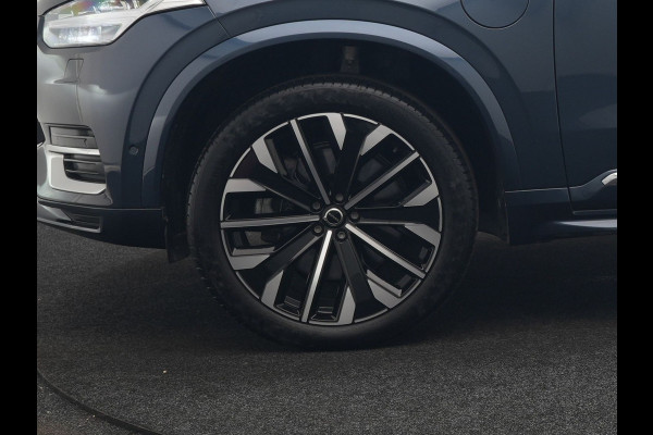 Volvo XC90 T8 AWD Ultimate Bright 7 Persoons LONG RANGE PHEV 455pk Dealer O.H. | Trekhaak Af Fabriek | Panodak | Head Up | Adaptive Cruise | 360 Camera | Bowers & Wilkins | Lederen Sportstoelen Massage & Memory & Ventilatie | Google Assistent | Stoelen & Stuur Verwarmd  | Keyless | Blis | Plug In Hybrid |