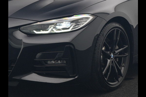 BMW 4 Serie Cabrio 430i M Sport 245pk Dealer O.H. | Adaptief Onderstel | Nekverwarming | Camera | Lederen Sportstoelen Memory & Verwarmd | Hifi Audio | Sfeerverlichting | Stuur Verwarmd | 19"L.M | Blis | Apple Carplay | Navigatie | DAB |