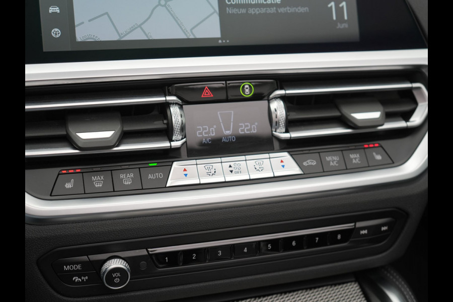 BMW 4 Serie Cabrio 430i M Sport 245pk Dealer O.H. | Adaptief Onderstel | Nekverwarming | Camera | Lederen Sportstoelen Memory & Verwarmd | Hifi Audio | Sfeerverlichting | Stuur Verwarmd | 19"L.M | Blis | Apple Carplay | Navigatie | DAB |