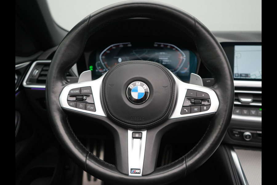 BMW 4 Serie Cabrio 430i M Sport 245pk Dealer O.H. | Adaptief Onderstel | Nekverwarming | Camera | Lederen Sportstoelen Memory & Verwarmd | Hifi Audio | Sfeerverlichting | Stuur Verwarmd | 19"L.M | Blis | Apple Carplay | Navigatie | DAB |