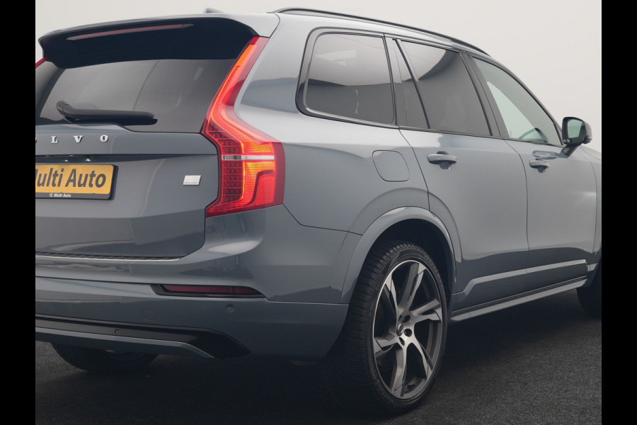 Volvo XC90 T8 Recharge AWD R-Design 7 Persoons Long Range PHEV 456pk Dealer O.H | Luchtvering | Trekhaak Af Fabriek | Panodak | 360 Camera | Adaptive Cruise | Harman  / Kardon | Alcantara Sportstoelen Memory & Verwarmd | Keyless | Pilot Assist | Apple Carplay | Stuur Verwarmd | BLIS | Adaptive LED | Navigatie | Virtual | DAB | 22"L.M | Plug In Hybrid |
