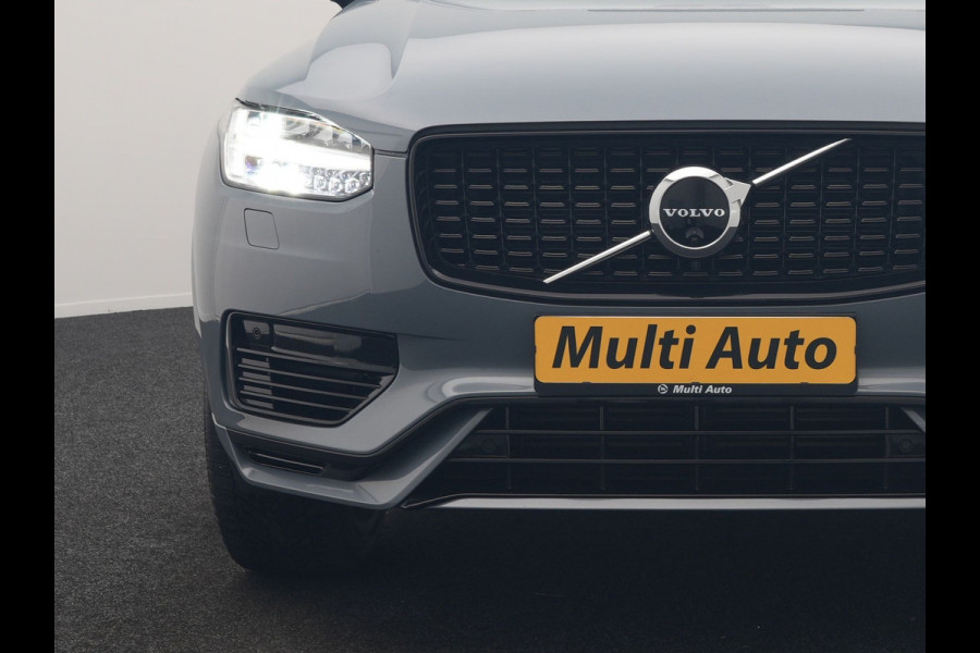 Volvo XC90 T8 Recharge AWD R-Design 7 Persoons Long Range PHEV 456pk Dealer O.H | Luchtvering | Trekhaak Af Fabriek | Panodak | 360 Camera | Adaptive Cruise | Harman  / Kardon | Alcantara Sportstoelen Memory & Verwarmd | Keyless | Pilot Assist | Apple Carplay | Stuur Verwarmd | BLIS | Adaptive LED | Navigatie | Virtual | DAB | 22"L.M | Plug In Hybrid |