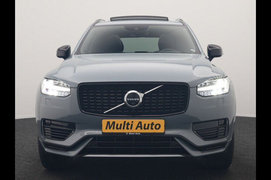 Volvo XC90 T8 Recharge AWD R-Design 7 Persoons Long Range PHEV 456pk Dealer O.H | Luchtvering | Trekhaak Af Fabriek | Panodak | 360 Camera | Adaptive Cruise | Harman  / Kardon | Alcantara Sportstoelen Memory & Verwarmd | Keyless | Pilot Assist | Apple Carplay | Stuur Verwarmd | BLIS | Adaptive LED | Navigatie | Virtual | DAB | 22"L.M | Plug In Hybrid |