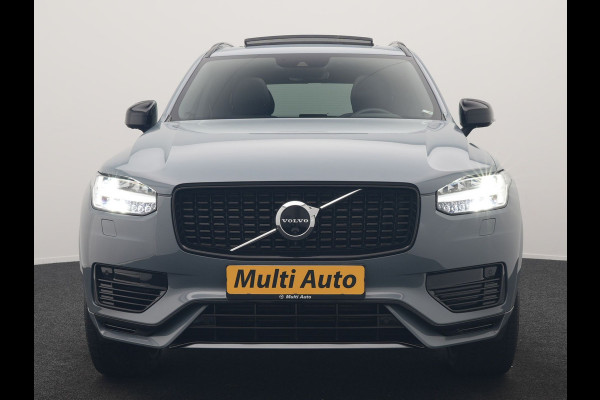 Volvo XC90 T8 Recharge AWD R-Design 7 Persoons Long Range PHEV 456pk Dealer O.H | Luchtvering | Trekhaak Af Fabriek | Panodak | 360 Camera | Adaptive Cruise | Harman  / Kardon | Alcantara Sportstoelen Memory & Verwarmd | Keyless | Pilot Assist | Apple Carplay | Stuur Verwarmd | BLIS | Adaptive LED | Navigatie | Virtual | DAB | 22"L.M | Plug In Hybrid |