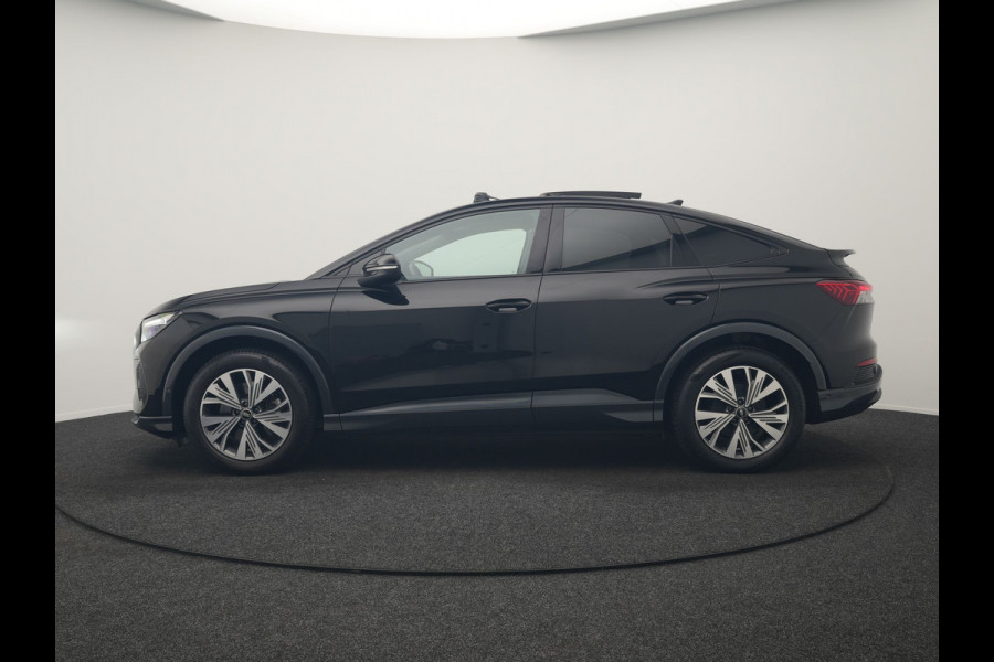 Audi Q4 Sportback e-tron 40 Advanced edition 82 kWh 204pk Dealer O.H. | Panodak | Adaptive Cruise | Camera | Keyless | Apple Carplay | Stoelverwarming | Navigatie | DAB | Virtual Cockpit | 19"L.M |