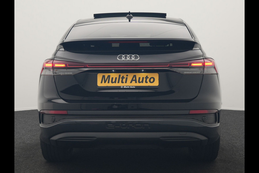 Audi Q4 Sportback e-tron 40 Advanced edition 82 kWh 204pk Dealer O.H. | Panodak | Adaptive Cruise | Camera | Keyless | Apple Carplay | Stoelverwarming | Navigatie | DAB | Virtual Cockpit | 19"L.M |