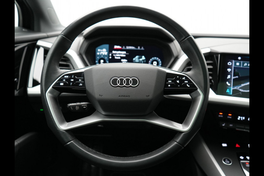 Audi Q4 Sportback e-tron 40 Advanced edition 82 kWh 204pk Dealer O.H. | Panodak | Adaptive Cruise | Camera | Keyless | Apple Carplay | Stoelverwarming | Navigatie | DAB | Virtual Cockpit | 19"L.M |