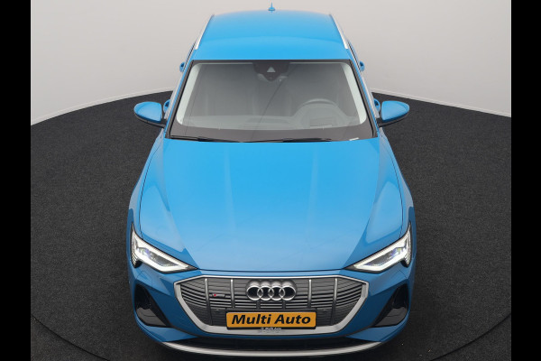 Audi e-tron Sportback 50 Quattro S Line 71 kWh 313pk Dealer O.H. | Luchtvering | Adaptive Cruise | Nachtzicht | Head Up | Camera | Alcantara Sportstoelen Verwarmd | Keyless | 20"L.M | Navigatie | DAB | Virtual Cockpit |