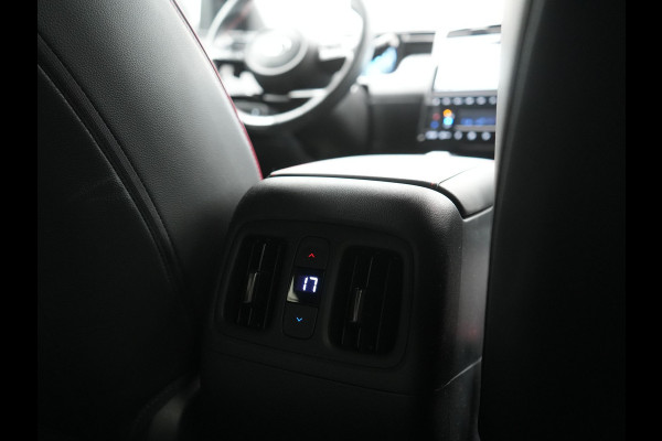 Hyundai Tucson 1.6 T-GDI N Line 4WD PHEV 265pk Dealer O.H. | Adaptive Cruise | Camera | Alcantara Sportstoelen & Stuur Verwarmd | Krell Audio | Apple Carplay | Keyless | Blis | 19"L.M | Navigatie | DAB | Plug In Hybrid |
