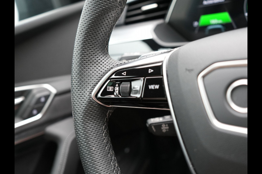 Audi Q8 Sportback e-tron 55 Quattro S edition 114 kWh 408pk Dealer O.H | Luchtvering | Panodak | Black Optic | Adaptive Cruise | 360 Camera | B&O Soundsystem | 21"L.M | Alcantara Sportstoelen Memory | Apple Carplay | Matrix LED |