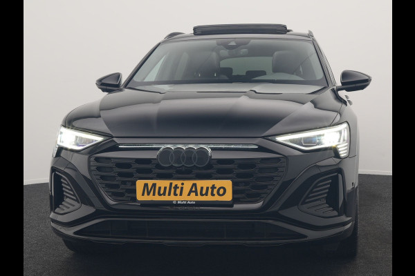 Audi Q8 Sportback e-tron 55 Quattro S edition 114 kWh 408pk Dealer O.H | Luchtvering | Panodak | Black Optic | Adaptive Cruise | 360 Camera | B&O Soundsystem | 21"L.M | Alcantara Sportstoelen Memory | Apple Carplay | Matrix LED |