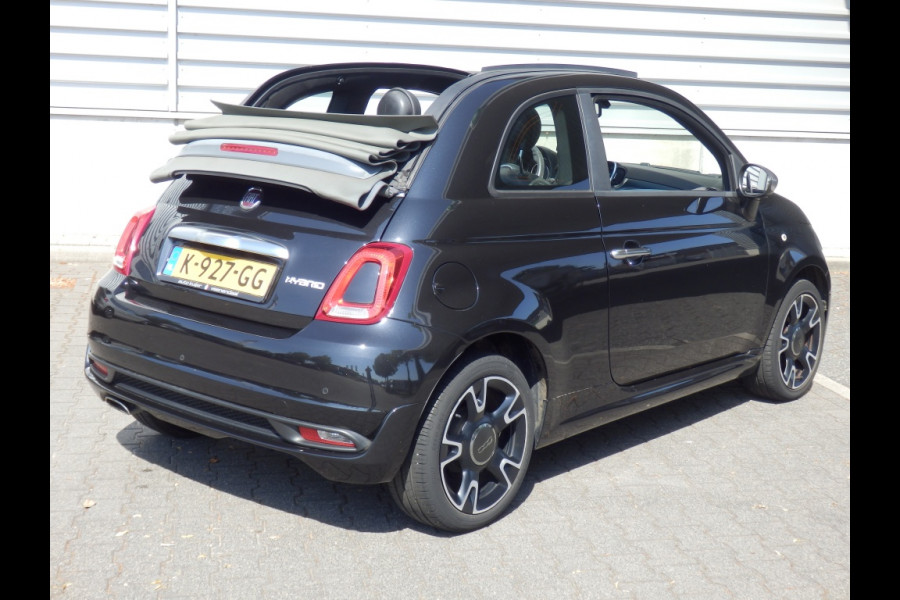 Fiat 500C Hybride | Rockstar | Cabrio | Sport uitv. | Apple Carpl. Andr. A