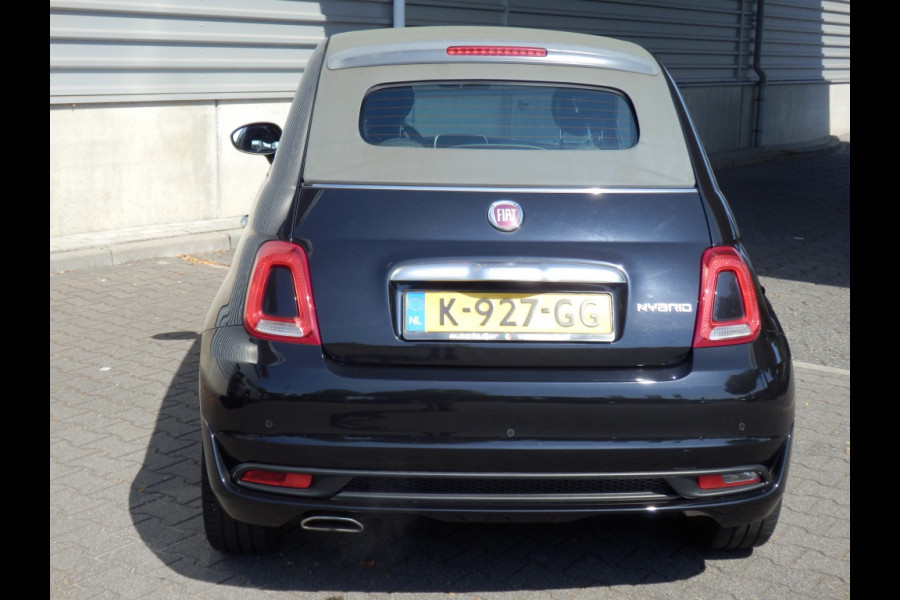 Fiat 500C Hybride | Rockstar | Cabrio | Sport uitv. | Apple Carpl. Andr. A