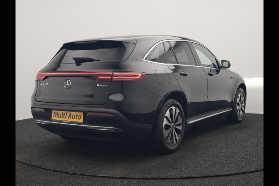 Mercedes-Benz EQC 400 4MATIC 85 kWh 408pk Dealer O.H | Panodak | Adaptive Cruise | 360 Camera | Lederen Sportstoelen Massage & Verwarmd | Multibeam LED | MBUX Widescreen Navi | Keyless | Sfeerverlichting | BLIS | Apple Carplay | Virtual | DAB | 19"L.M |