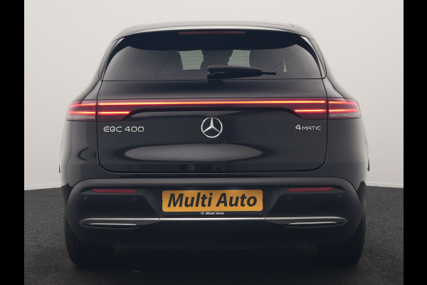 Mercedes-Benz EQC 400 4MATIC 85 kWh 408pk Dealer O.H | Panodak | Adaptive Cruise | 360 Camera | Lederen Sportstoelen Massage & Verwarmd | Multibeam LED | MBUX Widescreen Navi | Keyless | Sfeerverlichting | BLIS | Apple Carplay | Virtual | DAB | 19"L.M |