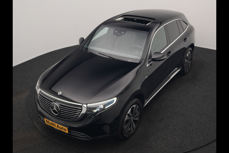 Mercedes-Benz EQC 400 4MATIC 85 kWh 408pk Dealer O.H | Panodak | Adaptive Cruise | 360 Camera | Lederen Sportstoelen Massage & Verwarmd | Multibeam LED | MBUX Widescreen Navi | Keyless | Sfeerverlichting | BLIS | Apple Carplay | Virtual | DAB | 19"L.M |