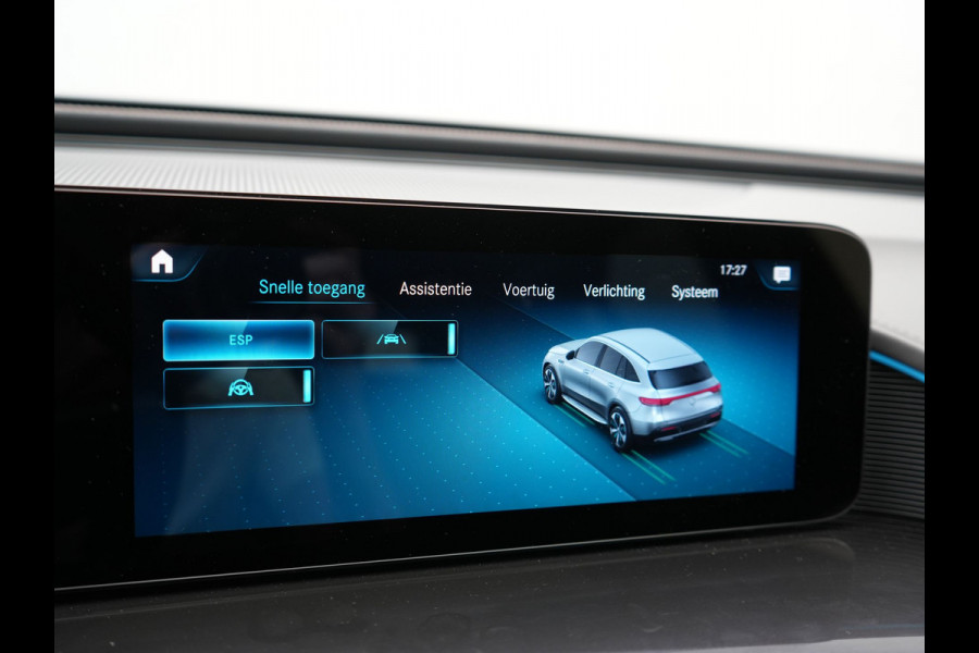 Mercedes-Benz EQC 400 4MATIC 85 kWh 408pk Dealer O.H | Panodak | Adaptive Cruise | 360 Camera | Lederen Sportstoelen Massage & Verwarmd | Multibeam LED | MBUX Widescreen Navi | Keyless | Sfeerverlichting | BLIS | Apple Carplay | Virtual | DAB | 19"L.M |