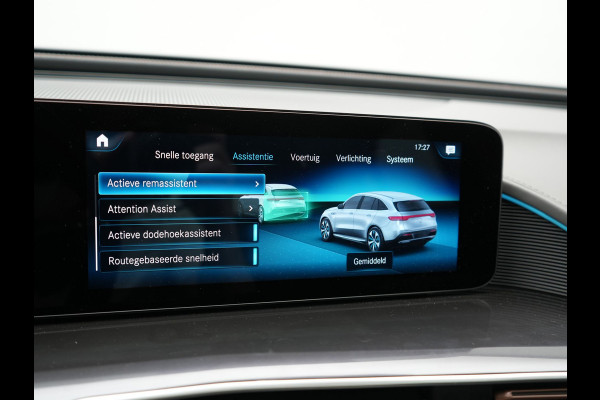 Mercedes-Benz EQC 400 4MATIC 85 kWh 408pk Dealer O.H | Panodak | Adaptive Cruise | 360 Camera | Lederen Sportstoelen Massage & Verwarmd | Multibeam LED | MBUX Widescreen Navi | Keyless | Sfeerverlichting | BLIS | Apple Carplay | Virtual | DAB | 19"L.M |