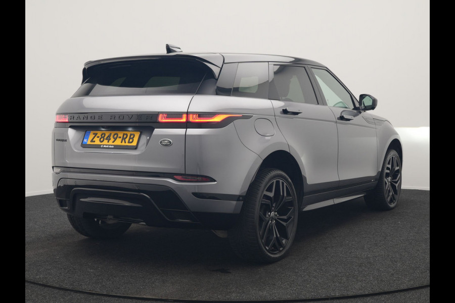 Land Rover Range Rover Evoque 1.5 P300e AWD R-Dynamic SE PHEV 309pk | Trekhaak Afn. | Adaptive Cruise | Head Up | 360 Camera | Meridian Audio | Lederen Sportstoelen Memory & Verwarmd | Keyless | Blis | Stuur Verwarmd | Apple Carplay | 20"L.M | Plug In Hybrid