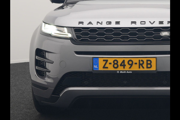 Land Rover Range Rover Evoque 1.5 P300e AWD R-Dynamic SE PHEV 309pk | Trekhaak Afn. | Adaptive Cruise | Head Up | 360 Camera | Meridian Audio | Lederen Sportstoelen Memory & Verwarmd | Keyless | Blis | Stuur Verwarmd | Apple Carplay | 20"L.M | Plug In Hybrid