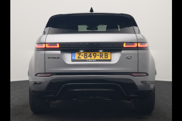 Land Rover Range Rover Evoque 1.5 P300e AWD R-Dynamic SE PHEV 309pk | Trekhaak Afn. | Adaptive Cruise | Head Up | 360 Camera | Meridian Audio | Lederen Sportstoelen Memory & Verwarmd | Keyless | Blis | Stuur Verwarmd | Apple Carplay | 20"L.M | Plug In Hybrid