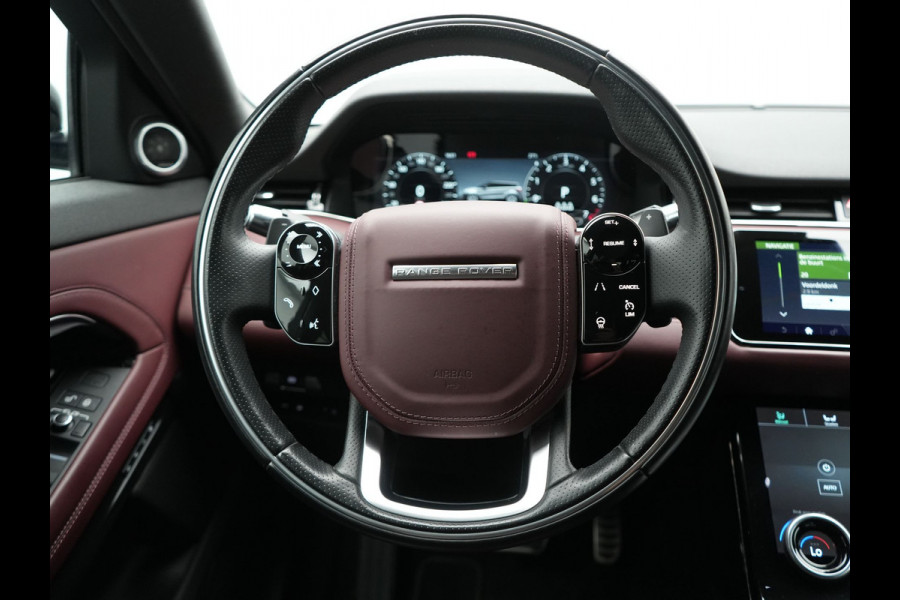 Land Rover Range Rover Evoque 1.5 P300e AWD R-Dynamic SE PHEV 309pk | Trekhaak Afn. | Adaptive Cruise | Head Up | 360 Camera | Meridian Audio | Lederen Sportstoelen Memory & Verwarmd | Keyless | Blis | Stuur Verwarmd | Apple Carplay | 20"L.M | Plug In Hybrid