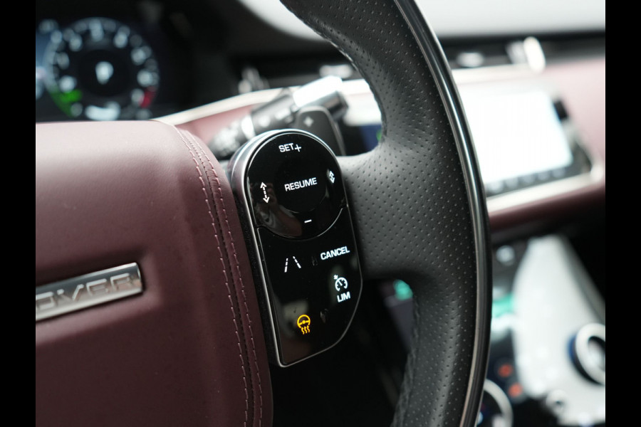 Land Rover Range Rover Evoque 1.5 P300e AWD R-Dynamic SE PHEV 309pk | Trekhaak Afn. | Adaptive Cruise | Head Up | 360 Camera | Meridian Audio | Lederen Sportstoelen Memory & Verwarmd | Keyless | Blis | Stuur Verwarmd | Apple Carplay | 20"L.M | Plug In Hybrid