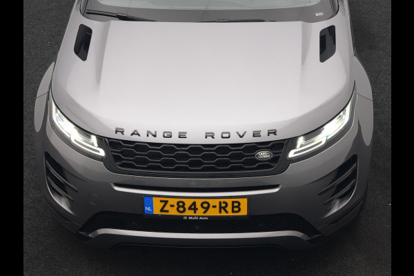 Land Rover Range Rover Evoque 1.5 P300e AWD R-Dynamic SE PHEV 309pk | Trekhaak Afn. | Adaptive Cruise | Head Up | 360 Camera | Meridian Audio | Lederen Sportstoelen Memory & Verwarmd | Keyless | Blis | Stuur Verwarmd | Apple Carplay | 20"L.M | Plug In Hybrid