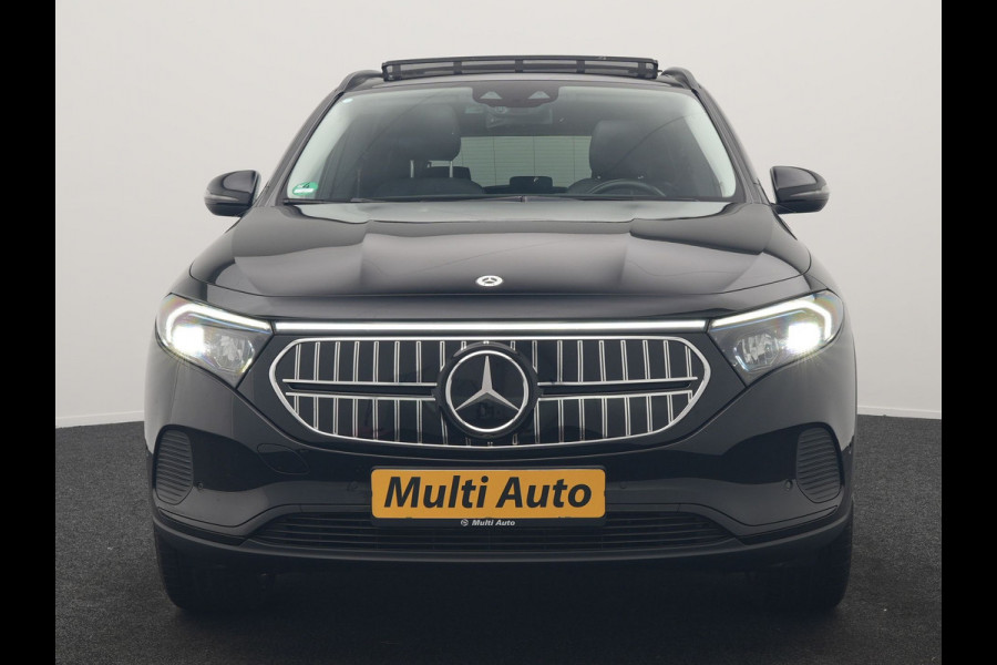 Mercedes-Benz EQA 350 4MATIC Luxury Line 69,7 kWh 292pk Dealer O.H. | Panodak | Adaptive Cruise | Camera | Lederen Sportstoelen Ventilatie & Verwarmd | Dashcam Af Fabriek | Sfeerverlichting | Keyless | Blis | Navigatie | DAB | 20"L.M |