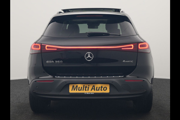 Mercedes-Benz EQA 350 4MATIC Luxury Line 69,7 kWh 292pk Dealer O.H. | Panodak | Adaptive Cruise | Camera | Lederen Sportstoelen Ventilatie & Verwarmd | Dashcam Af Fabriek | Sfeerverlichting | Keyless | Blis | Navigatie | DAB | 20"L.M |