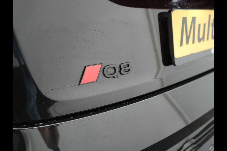 Audi Q8 Sportback e-tron 55 quattro 2x S Line 114 kWh 408pk Dealer O.H. | Luchtvering | Panodak | Head Up | 360 Camera | Matrix LED | Alcantara Sportstoelen Memory & Verwarmd | Keyless | Sfeerverlichting | Apple Carplay | Navigatie | DAB |