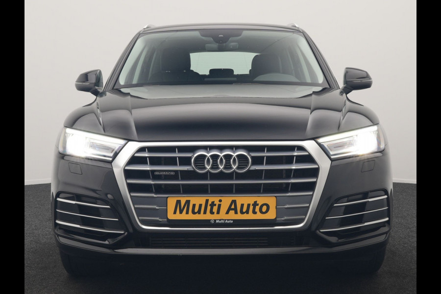 Audi Q5 50 TFSI e Quattro S Line PHEV 300pk Dealer O.H. | Trekhaak Af Fabriek | Luchtvering | Alcantara Sportstoelen Verwarmd | Cruise Control | Navigatie Plus | DAB | LED Koplampen | 18"L.M | Plug In Hybrid |