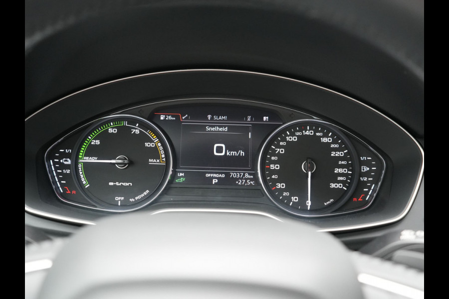 Audi Q5 50 TFSI e Quattro S Line PHEV 300pk Dealer O.H. | Trekhaak Af Fabriek | Luchtvering | Alcantara Sportstoelen Verwarmd | Cruise Control | Navigatie Plus | DAB | LED Koplampen | 18"L.M | Plug In Hybrid |