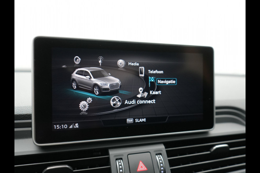 Audi Q5 50 TFSI e Quattro S Line PHEV 300pk Dealer O.H. | Trekhaak Af Fabriek | Luchtvering | Alcantara Sportstoelen Verwarmd | Cruise Control | Navigatie Plus | DAB | LED Koplampen | 18"L.M | Plug In Hybrid |