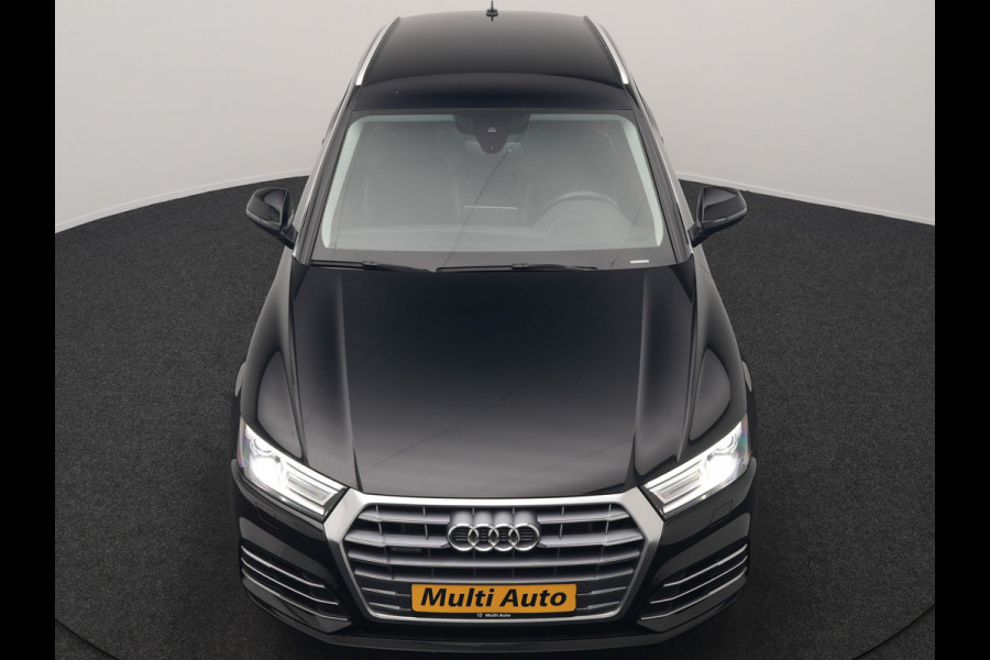 Audi Q5 50 TFSI e Quattro S Line PHEV 300pk Dealer O.H. | Trekhaak Af Fabriek | Luchtvering | Alcantara Sportstoelen Verwarmd | Cruise Control | Navigatie Plus | DAB | LED Koplampen | 18"L.M | Plug In Hybrid |