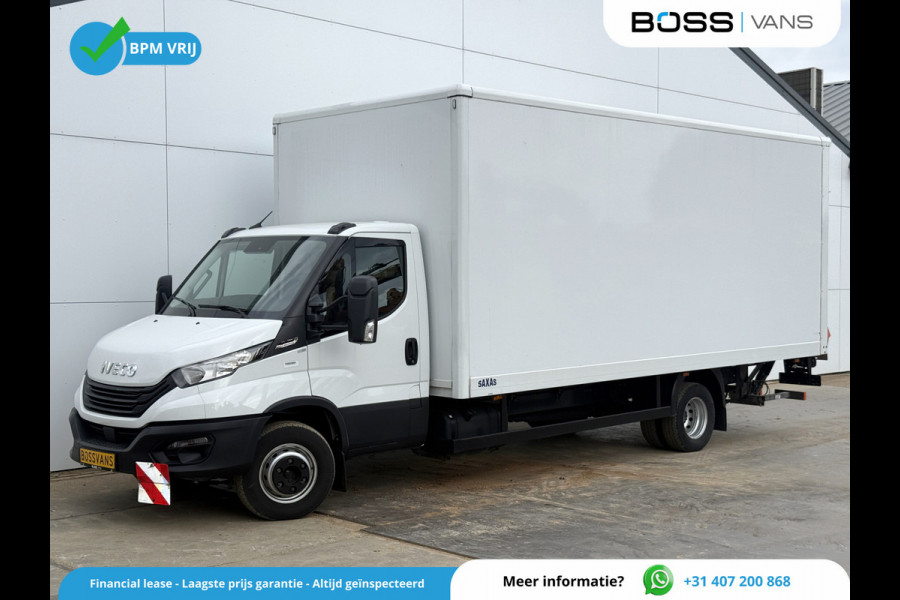 Iveco Daily 3.0 72C18 Automaat Luchtvering Dubbellucht 1000kg Laadklep Bakwagen Meubelbak Koffer