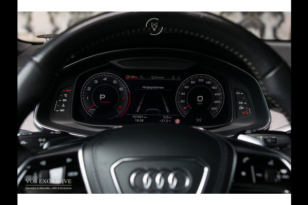 Audi A6 Limousine 55 TFSI Quattro DESIGN S-Line Pro Line Plus Luchtvering|4W-sturing|B&O Advanced|21"|ACC|HUD|Softclose|MEM|360°|Blackline|LED|Nachtzicht|New Service