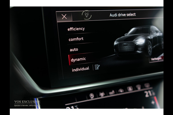 Audi A6 Limousine 55 TFSI Quattro DESIGN S-Line Pro Line Plus Luchtvering|4W-sturing|B&O Advanced|21"|ACC|HUD|Softclose|MEM|360°|Blackline|LED|Nachtzicht|New Service