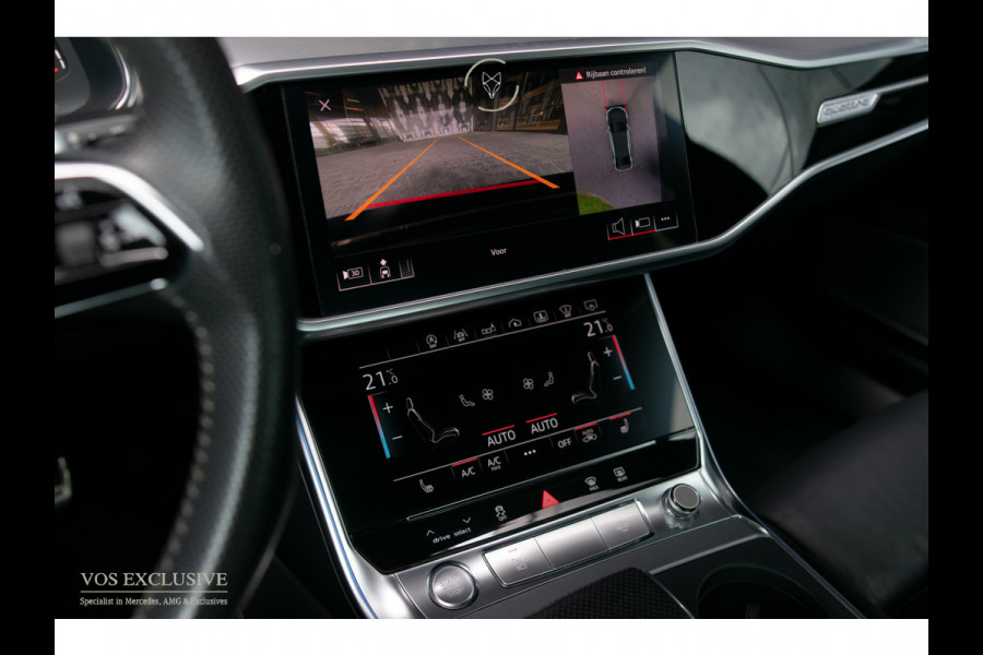 Audi A6 Limousine 55 TFSI Quattro DESIGN S-Line Pro Line Plus Luchtvering|4W-sturing|B&O Advanced|21"|ACC|HUD|Softclose|MEM|360°|Blackline|LED|Nachtzicht|New Service