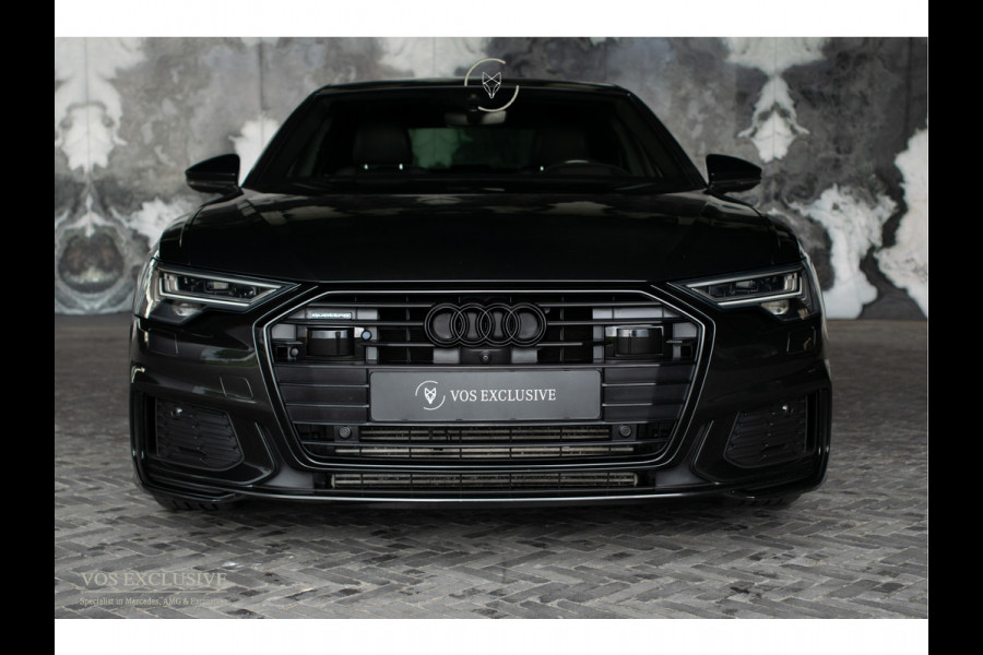 Audi A6 Limousine 55 TFSI Quattro DESIGN S-Line Pro Line Plus Luchtvering|4W-sturing|B&O Advanced|21"|ACC|HUD|Softclose|MEM|360°|Blackline|LED|Nachtzicht|New Service