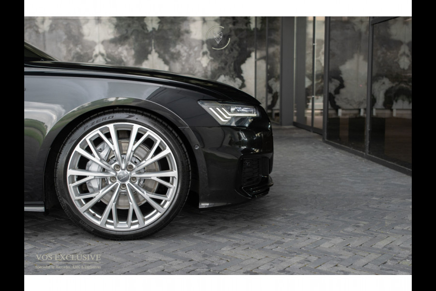 Audi A6 Limousine 55 TFSI Quattro DESIGN S-Line Pro Line Plus Luchtvering|4W-sturing|B&O Advanced|21"|ACC|HUD|Softclose|MEM|360°|Blackline|LED|Nachtzicht|New Service