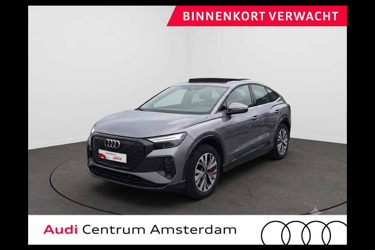Audi Q4 Sportback e-tron 40 Edition 77 kWh 204pk Panoramadak | Navigatie | Lederen bekleding | Parkeercamera | Trekhaak